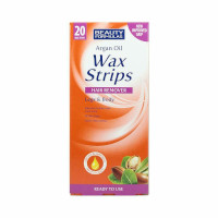 Beauty Formulas Argan Oil Wax Strips - Legs & Body (2348) (88561) BF/67