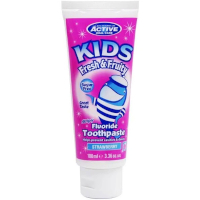 Beauty Formulas Kids Fresh & Fruity Fluoride Toothpaste Strawberry - 100ml (88447) (1297) BF/121