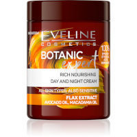 Eveline Botanic Expert Rich Nourishing Flax Extract Day & Night Cream - 100ml (2015) C/8