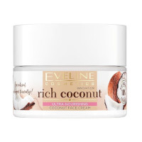 Eveline Rich Coconut Ultra-Nourishing Coconut Face Cream - 50ml (0249) A/19 UNBOXED