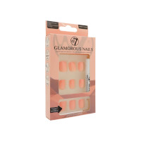 W7 Glamorous Nails - Apricot Glow (12pcs) (GNAG) (£1.15/each) (8685) W7 NAIL 52