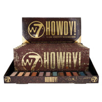 W7 Howdy! Eyeshadow Palette (6pcs) (4600) (HOWDY) (£3.59/each) C/115