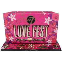 W7 Love Fest Pressed Pigment Palette (6pcs) (7687) (LFP) (£5.12/each) A/57c