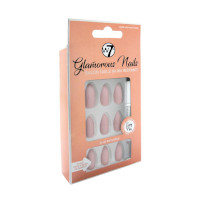 W7 Glamorous Nails - Nude With Attitude (12pcs) (GNNA) (£1.64/each) (2885) W7 NAILS 34