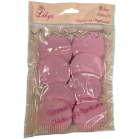 Lilyz Re-useable Make-Up Applicators - Pink (7636) LILYZ/45