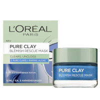 L'Oreal Pure Clay Blemish Rescue Mask - 15ml (KK7867) - MIX PACKAGING