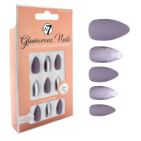 W7 Glamorous Nails - Purple Chrome (12pcs) (GNPCH) (£1.56/each) (0962) W7 NAILS 36