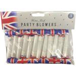 Union Jack Printed Party Blowers - 12 Pack (0228) (£0.07/each) (PAR-5022)