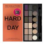 Revolution Makeup Hard Day Eyeshadow Palette - 13g (0541) Palette.G/17