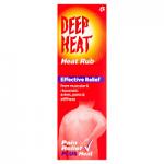 Deep Heat Effective Relief Rub - 100g (6pcs) (£2.79/each) (0100)