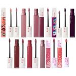 Maybelline Superstay Matte Ink Liquid Lipstick (12pcs) (Asssorted) (£3.95/each)