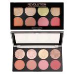 Revolution Makeup 8 Blush Palette - Blushed Goddess (1470) Palette.B/11