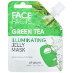 Face Facts Green Tea Illuminating Jelly Mask - 60ml (8502) (18502-150) FF.A/6