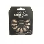 Technic False Nails - Stiletto, Abstract (6pcs) (£1.48/each) (20130) T/Nail-14