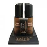 Technic Pro Finish Matte Fix Foundation - Chestnut (10pcs) (20725) (£1.55/each) D29