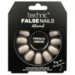 Technic False Nails - Almond French Ombré (6pcs) (21155) (£1.48/each) T/NAIL- 28