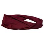 Euro Bijoux Sport Stretch Headbands - Burgundy (12pcs) (£0.43/each) (NO.2143) HA.A/13