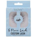 Technic Custom Lash False Eyelashes - 5 Piece Lash (6pcs) (22517) (£1.57/each) C/106d