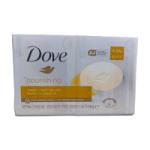 Dove Nourishing Argan Oil Beauty Cream Soap Bar - 4 Bars (4 x 90g) (PC2336)