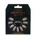 Technic False Nails - Squareletto, Nude Pink (6pcs) (29141) (£1.78/each) T/Nail-13