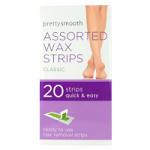 Face Facts Pretty Smooth Classic Assorted Wax Strips - 20 Strips (5785) (15785-018) - FF.B/45