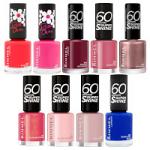 Rimmel 60 Seconds Super Shine Nail Polish (Options) R/397