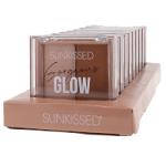 Sunkissed Gorgeous Glow Highlighter And Bronzer Palette (9pcs) (30669) (£1.38/each) SK/49