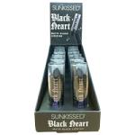 Sunkissed Black Heart Matte Black Lipstick (12pcs) (31715) (£0.63/each) SK/44