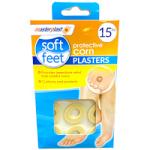 Masterplast Soft Feet Protective Corn Plasters - 15pk (3367) (MP1104) 3