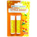 Face Facts Joypixels 2pcs Citrus Boost Scented Lip Balm - 2 x 4.25g (3376) (33376-150) FF/139