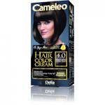 Delia Cameleo Permanent Hair Color Cream Kit with Omega+ - 4.0 Medium Brown (0001) D/05