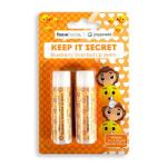 Face Facts Joypixels 2pcs Keep It Secret Blueberry Scented Lip Balm - 2 x 4.25g (7335) (47335-150) FF/