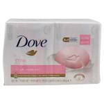 Dove Pink Beauty Cream Soap Bar - 4 Bars (4 x 90g) (5250)