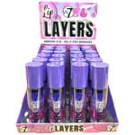 W7 Lip Layers Nourishing Lip Oil (24pcs) (6299) (LLLO) (£1.44/each) B/62c