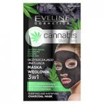 Eveline Cannabis Skincare Purifying & Mattifying Charcoal Mask - 7ml (6852) D/7 