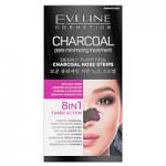 Eveline Charcoal Deeply Purifying Pore Minimizing Nose Strips (1507) B/2