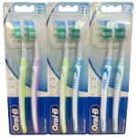 Oral -B 1-2-3 Classic Care Medium Toothbrushes - 2 Pack (WTS7961) T-C/15