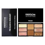 Freedom Pro Blush & Highlight Palette - Bronzed & Baked (7969) Palette- D/5