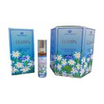 Jasmin Roll On Perfume Oil - 6ml (6pcs) Al-Rehab (£1.60/each) (8152)