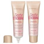 Rimmel Insta Strobing Highlighter - Pink Glow (3pcs) (£1.65/each) (8584)