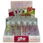 Saffron Glam Shine Fruit Flavour Lip Gloss - Tray A (24pcs) (897) (£0.75/each) C/25