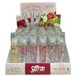 Saffron Glam Shine Fruit Flavour Lip Gloss - Tray B (24pcs) (897) (£0.75/each) C/26