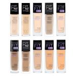 Maybelline Fit Me Luminous + Smooth Normal to Dry Foundation - 30ml (Options)