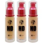 W7 12H HD Foundation (3pcs) (Options) (£1.93/each) C/118