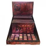 W7 Racy Tempting Multi-Textured Pressed Pigment Palette (6pcs) (2408) (£4.27/each) A/3