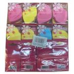 Saffron Lips Shaped Make-Up Sponge (12pcs) (976) (£0.58/each) Saffron/80.d