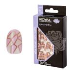 Royal 24 Glue-On Nails Tips - Geometic Standard (6pcs) (NNAI307) (£1.25/each) ROYAL.E/15