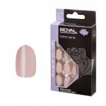 Royal 24 Glue-On Nail Tips - Iced Pink (6pcs) (NNAI333) (£1.19/each) Royal.F/32