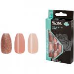 Royal 24 Glue-On Nail Tips - Spice It Up Coffin (6pcs) (NNAI349) (£1.38/each) Royal.N/23