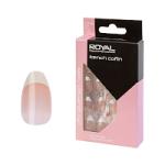 Royal 24 Glue-On Nails - French Coffin (6pcs) (NNAI385) (£1.25/each) Royal N/10